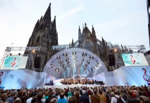 Klassik und junge Talente vorm Kölner Dom - "Eurovision Young Musicians" im September in Köln copyright: WDR / Claus Langer